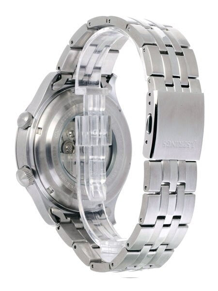 J. Springs Automatic 21-Jewel World Time Watch with Day and Date, Black Dial #BEB099
