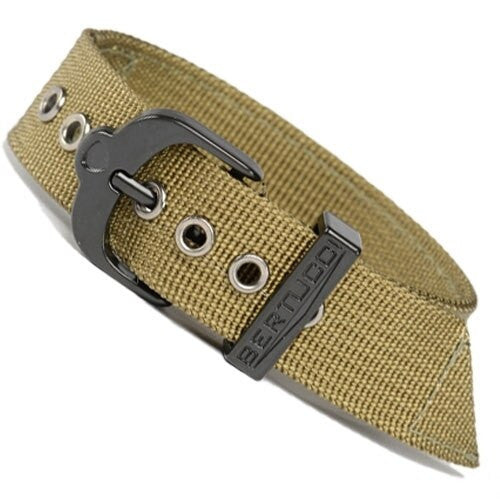 Bertucci Olive 2-Ply Nylon Strap with Black PVD Stainless Steel Buckle #2