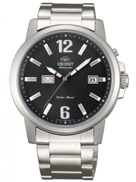 Orient 42mm Starfish Day and Date Automatic Watch with Black Dial #EM7J006B