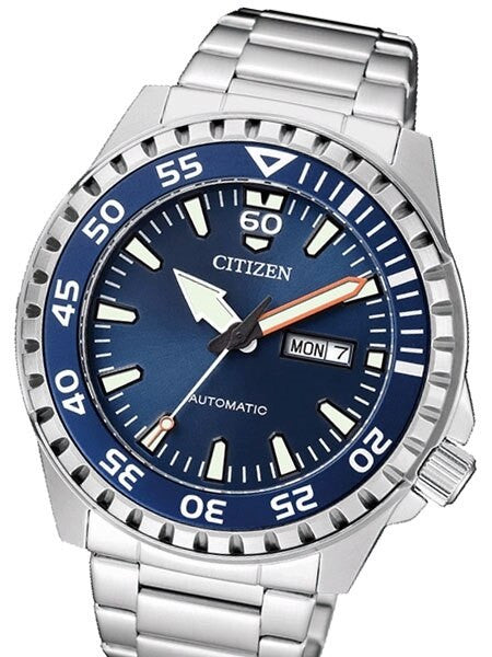 Citizen Automatic Sport Watch with Stainless Steel Bracelet #NH8389-88L