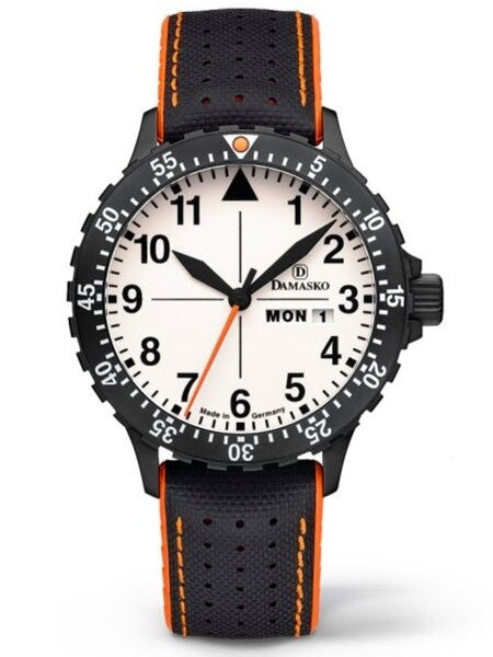 Damasko Swiss ETA Automatic with a Rotating 60-Minute Bezel and Black ion plated SS Case #DA43