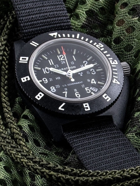 Marathon Swiss Quartz Navigator Pilot Watch with sapphire crystal