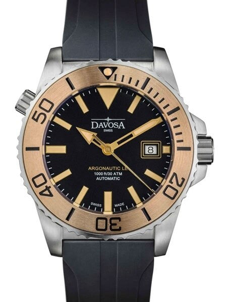 Davosa Argonautic Limited Edition Swiss Automatic 300 Meter Dive Watch with Bronze Bezel Insert #16152655