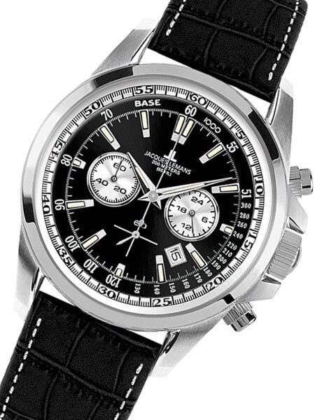 Jacques Lemans Liverpool 44mm Chronograph with 24-hour Sub-Dial #1-1117AN