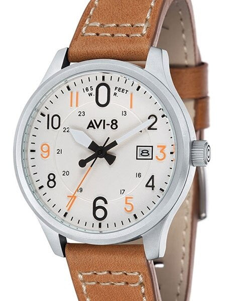 AVI-8 Hawker Hurricane Aviator Watch with Altimeter Style Dial #AV-4053-0A