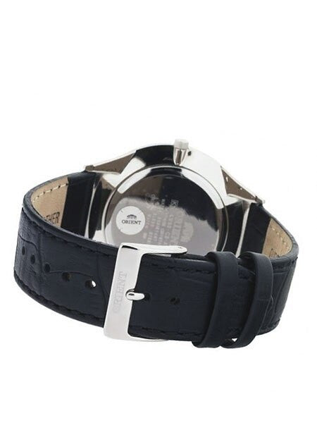 Orient Palmer Quartz Dress Watch with Sapphire Crystal and Leather Strap #GW03007W