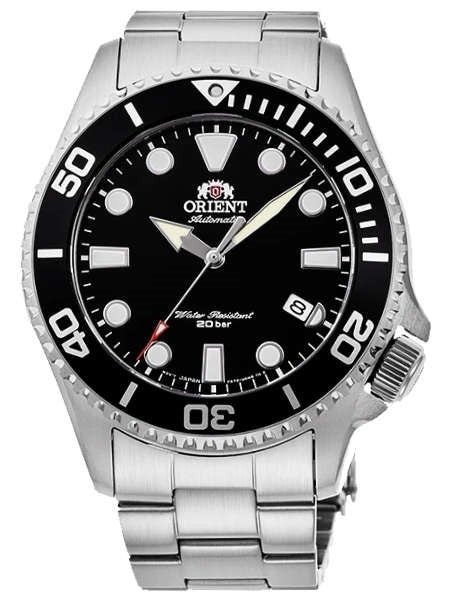 Orient Black Dial Automatic Dive Watch with Sapphire Crystal #RA-AC0K01B10B
