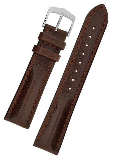 Hirsch Lucca Brown Tuscan Leather Watch Strap #049020-10