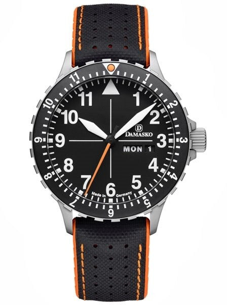 Damasko DA42 Swiss Automatic Pilot Watch with Rotating 12-hour