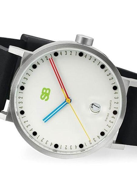 SB Swiss Quartz Countdown Watch with Sapphire Crystal and Luminous Dial #SB16.1-S