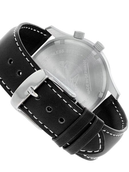 Iron Annie Big Date, Dual Time Pilot Watch with Two Crowns #5640-4