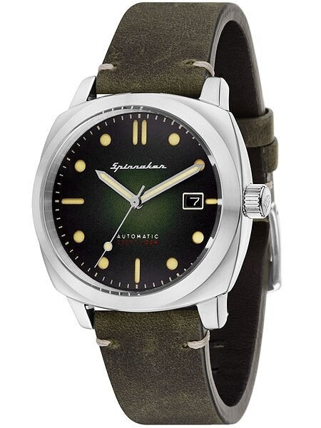 Spinnaker Hull Automatic Sports Watch with 42mm Case and Dark Green Dial #SP-5059-03