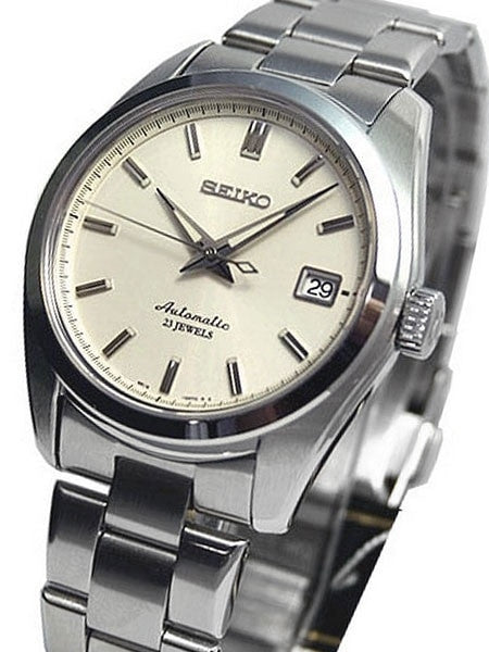 Seiko Cream Dial Automatic Dress Watch with 38mm Case, and Sapphire Crystal  #SARB035