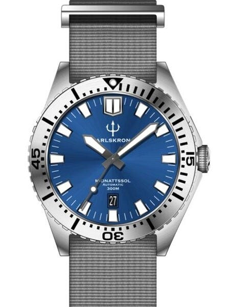 Karlskrona Midnattssol 300-Meter Automatic Dive Watch with 43mm Case #MID-BD