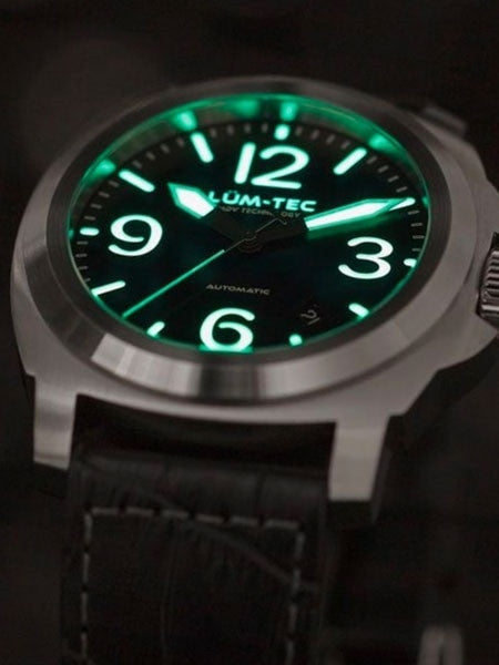 Lum-Tec 44mm M81 Swiss Automatic Watch with Double Curved AR Sapphire Crystal #M81