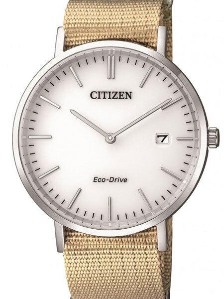 Citizen Eco-Drive Watch with Nylon Strap and 9-Month Power Reserve #AU1080-20A