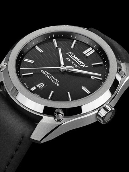 Formex Essence Swiss Automatic Chronometer with Black Dial #0330.1.6321.713
