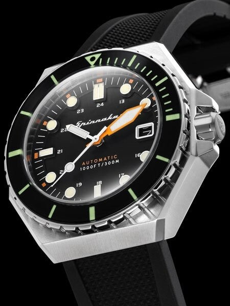 Spinnaker 44mm Dumas Automatic 300-Meter Dive Watch with Luminous Bezel #SP-5070-01