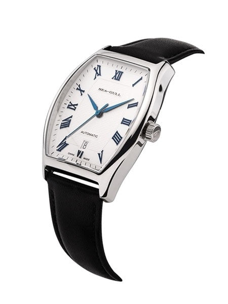 Sea-Gull Classic Tonneau Automatic Dress Watch with Sapphire Crystal #849.402