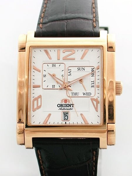 Orient Galant Automatic Dress Watch with 24-hr Sub-dial, Day-Date #ETAC008W
