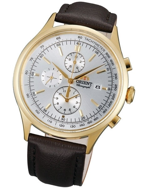 Orient Monterey Quartz Chronograph with 12-Hour Totalizer and Tachymeter #TT0V002W