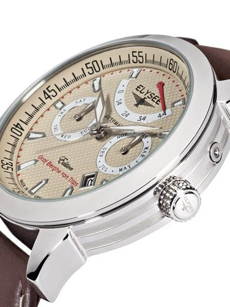 Elysee Taffy I Miyota 9100 Automatic with Power Reserve Indicator and Calendar #17010E