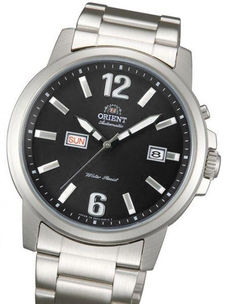 Orient 42mm Starfish Day and Date Automatic Watch with Black Dial #EM7J006B