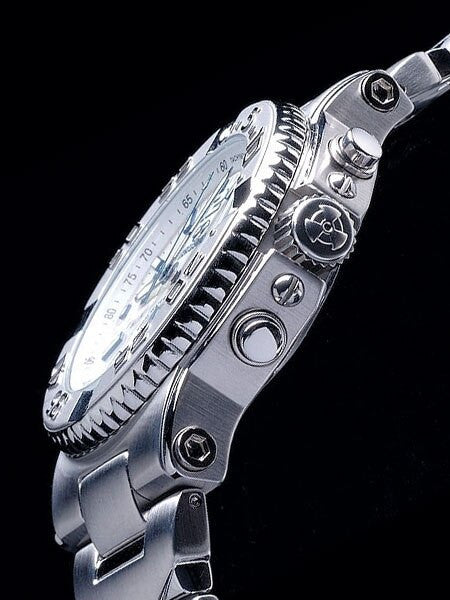 Reactor Critical Mass Chronograph Watch with SuperLuminova Illumination and Stainless Steel Case #75602