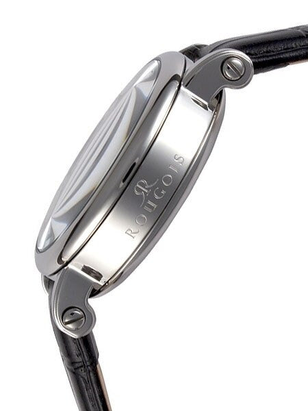 Rougois Dual Time Zone Skeleton Automatic Watch with Day/Night Moonphase #RG305SS