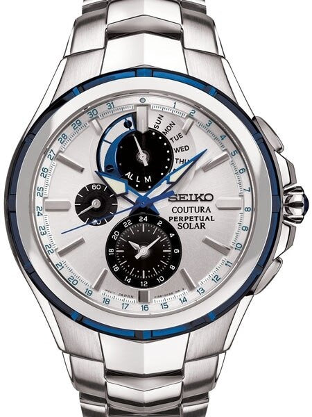 Seiko SSC787 Solar Coutura Chronograph and Perpetual Calendar