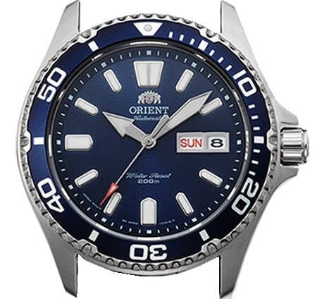 Scratch and Dent - Orient USA II Blue Dial Automatic Dive Watch with Sapphire Crystal #AA0200BD