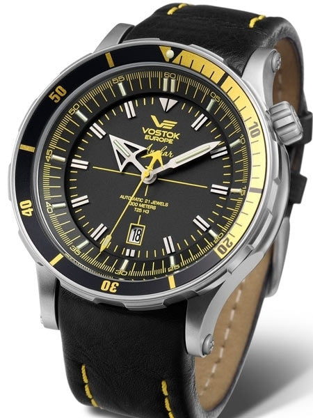 Vostok-Europe Anchar Mens Dive Watch with Tritium Technology 5105143