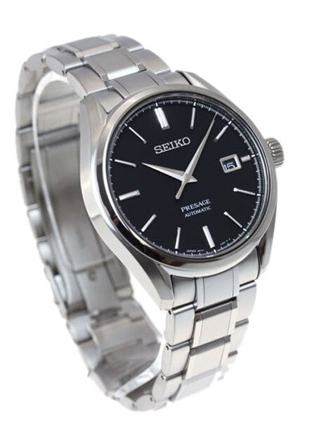 Seiko Presage Automatic Dress Watch with 40.8mm Titanium Case, and Sapphire Crystal #SARX057