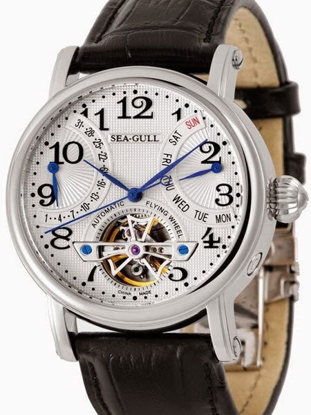Sea-Gull 40mm Automatic Retrograde Watch with Sapphire Crystal #M171S