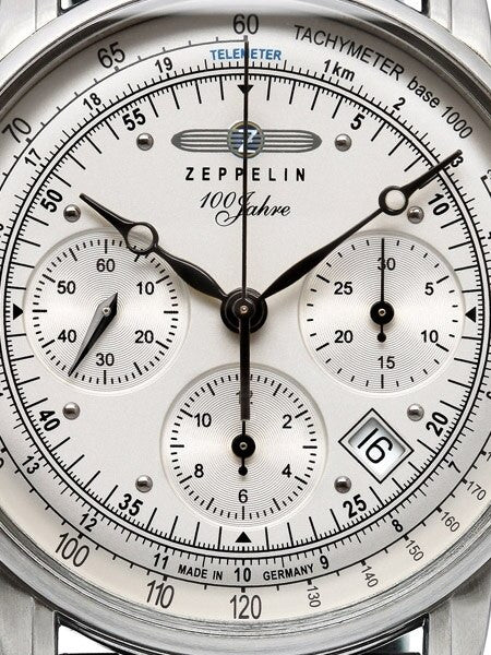 Graf Zeppelin Valjoux 7753 Automatic Chronograph Watch with Domed Sapphire Crystal #7618-1