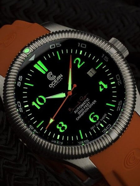 Ocean Crawler Champion Diver Swiss Automatic Watch with AR Sapphire Crystal #CD-245