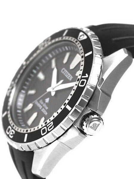 Citizen Eco-Drive Promaster 200 Meter Scuba Diver Watch with Dive Strap #BN0190-15E