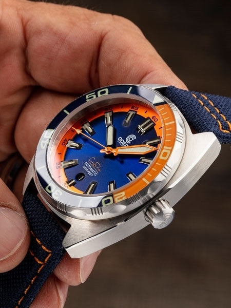 Ocean Crawler Core Diver Swiss Automatic Watch with AR Sapphire Crystal #CD-520
