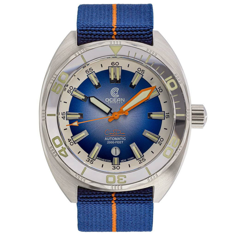 Ocean Crawler Core Diver Swiss Automatic Watch with AR Sapphire Crystal #CD-V3-1321