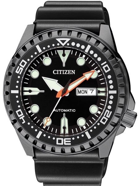 Citizen Automatic Marine Sport Watch with Rubber Dive Strap #NH8385-11E