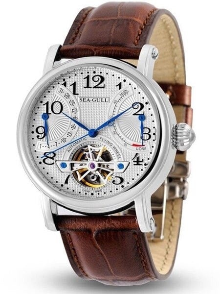 Sea-Gull 40mm Automatic Retrograde Watch with Sapphire Crystal #M172S