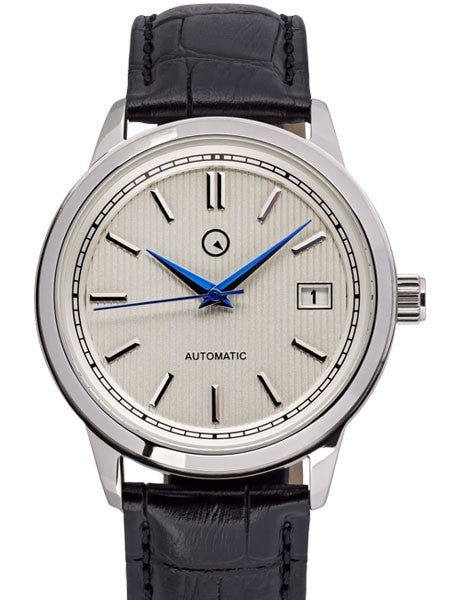 Islander Automatic Dress Watch with Pinstripe White Dial, AR Sapphire Crystal #ISL-32