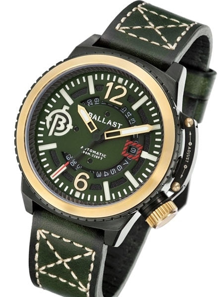 Ballast Trafalgar Automatic Watch with Unique Bezel System #BL-3133-0A