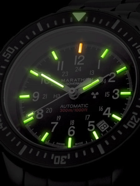 Marathon GSAR Anthracite Automatic Military Divers Watch #WW194006BKBRACE