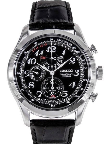 Seiko Neo Classic Chronograph with Perpetual Calendar, Alarm #SPC133P1