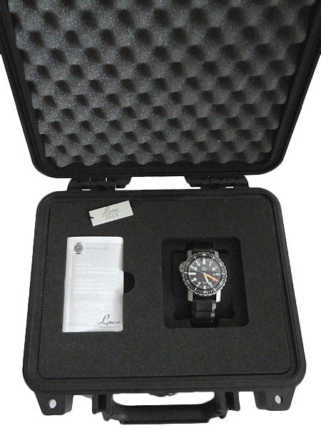 Laco Squad Ocean 1000 Meter Dive Watch with Sapphire Crystal and Helium Release Valve #861704