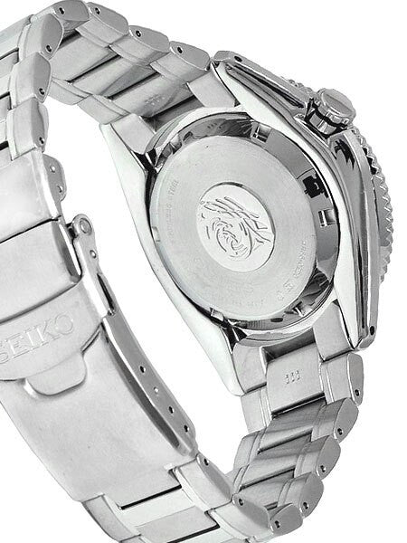 Seiko Stargate II Automatic Dive Watch with Black Dial and Stainless Steel Bracelet #SRP491K1