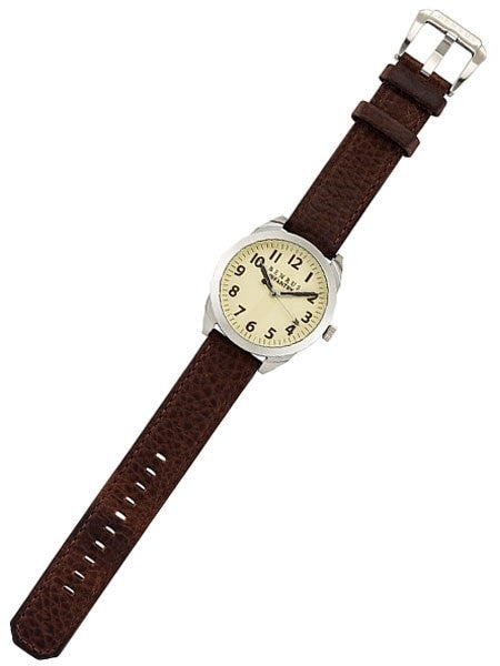 BENRUS 41mm Stainless Steel, Military-Inspired Quartz Infantry Watch #BR021D