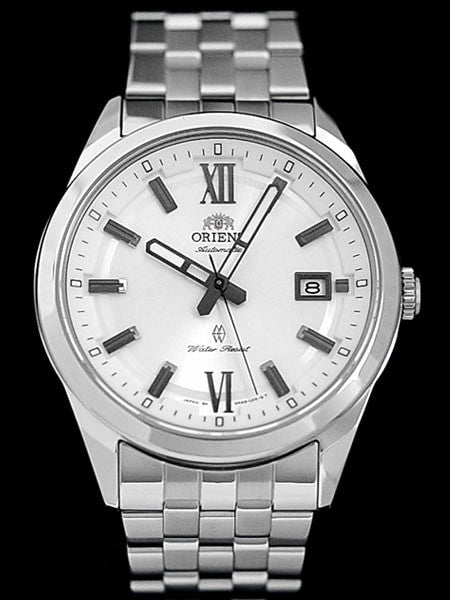 Orient 41mm Sentry Automatic Watch with White Dial and Sapphire Crystal #ER2G003W