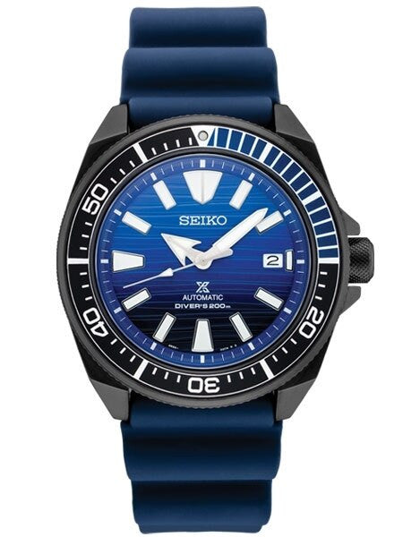 Seiko Special Edition Save the Ocean Prospex Samurai Automatic Dive Watch #SRPD09